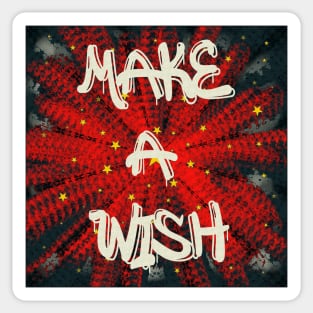 Shooting Star Make A Wish Dreams Stars Fomo Pattern Sticker